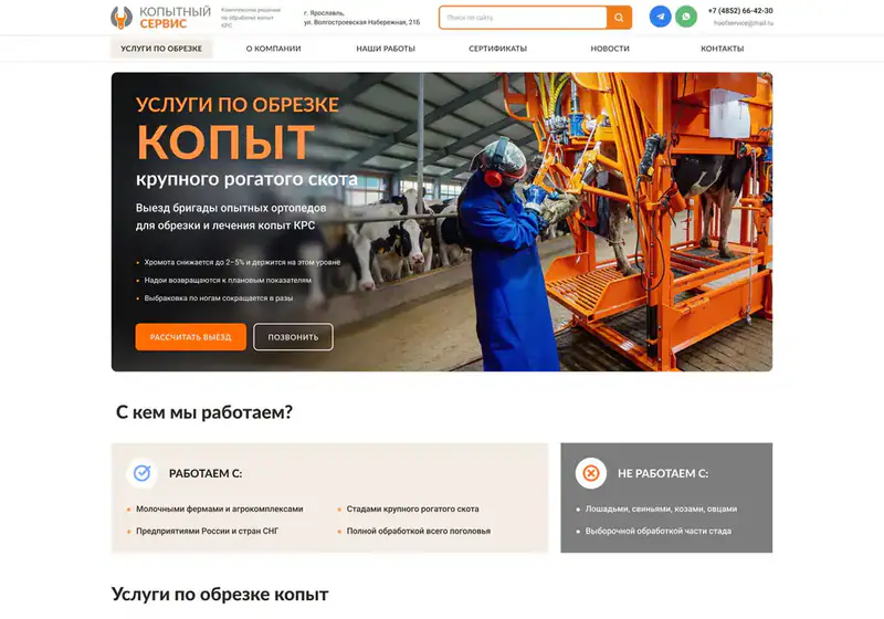 Копытный сервис — новая версия